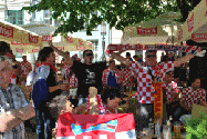 Хорватские и польские болельщики в Гданьске. © Valery, 2012 г.