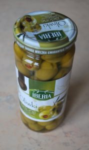 Консервированные зеленые оливки